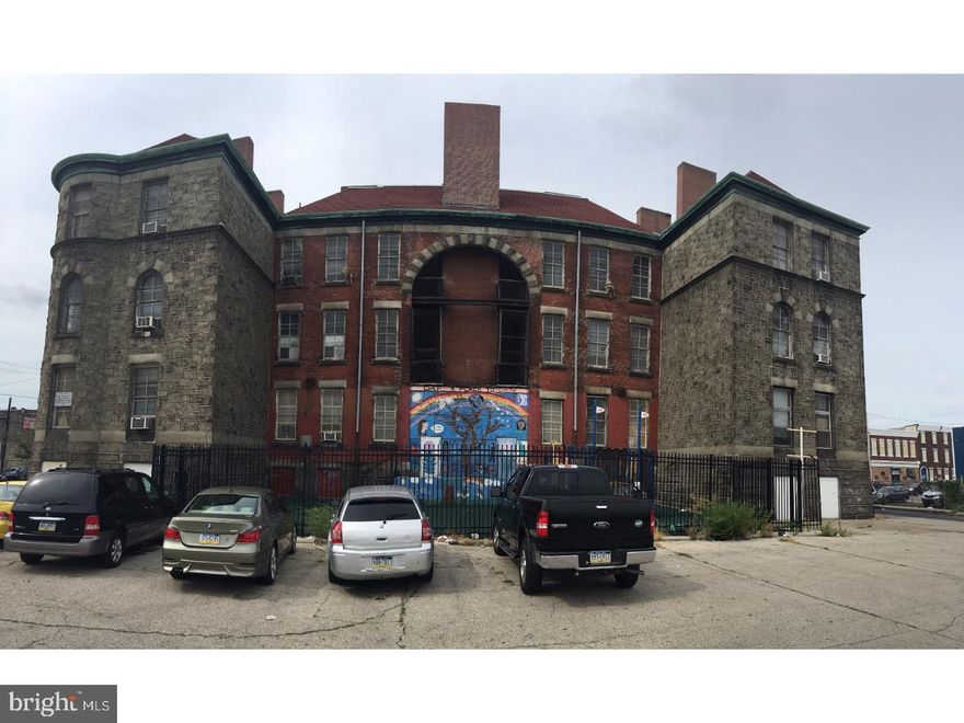 ncredible development opportunity in Port Richmond, the new city hot spot, just over the Fishtown border.  A former school, this stately  stone and brick building includes approvals for 27 residential units with parking for 13 cars plus side parcel with approvals for 9 single family homes all with parking.   This stunning building boasts incredible original details, soaring ceilings and huge windows.  Incredible city skyline and bridge views from the upper floors.   Large new development projects have just recently received approvals in the neighborhood.  Real estate behemoth Zillow just recently included Port Richmond in its Philadelphia home value forecast as one of the top areas to place your bets with great home value growth.  Close to Frankford Avenue commercial corridor and transportation, easy access to Center City, major highways and the suburbs .