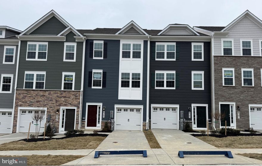 Meet D.R. Horton's newest townhome design, The Lafayette! Masterful design and modern luxury are uniquely embodied in this townhome plan. This design features 1,969 sq ft of living space split between 3 levels. 3 bedrooms, 3 ½ baths, and a 1-car garage. The Lafayette offers a dynamic lower level, complete with a bedroom, and full bathroom, perfect for your home office or for visiting guests. Your spacious main level is complete with an eat-in kitchen that overlooks the great room. The upper level boasts a laundry
closet, plus three bedrooms and hall bathroom. The primary bedroom with walk-in closet and ensuite! You will love living at the Villages of White Marsh an amenity packed community located within walking distance to the Avenue at White Marsh and easy access to major commuter routes.