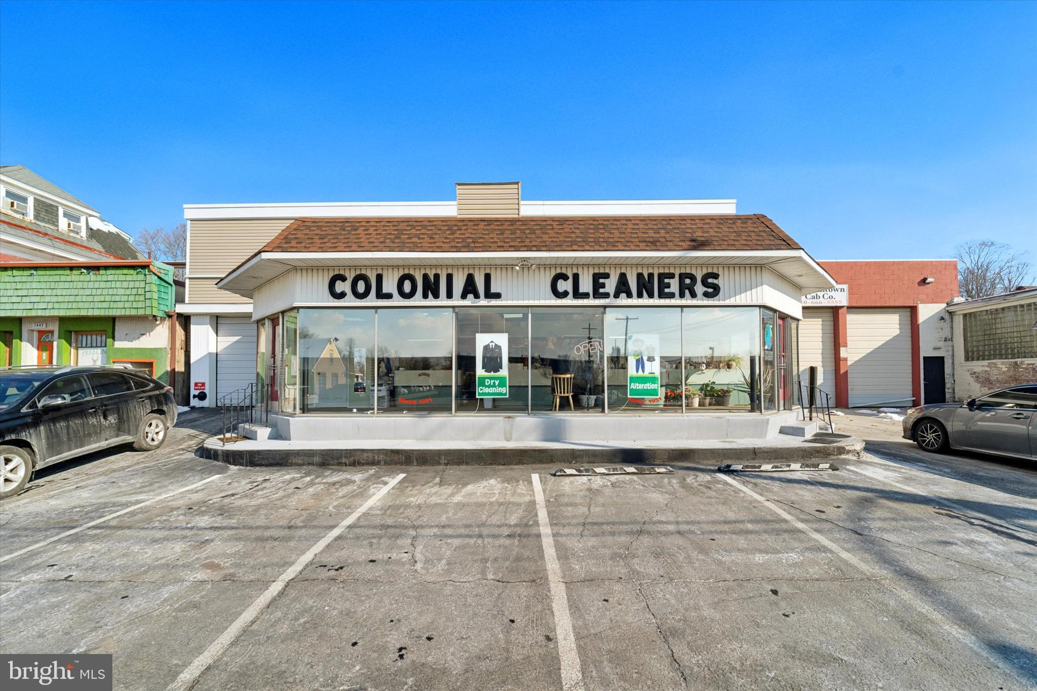 This property is located within the Norristown Commercial Revitalization District with heavy traffic count. The building has 6,867 sf of leasable space, currently under-utilized by a tenant operating a dry cleaners drop store in front and another tenant using the rear warehouse for storage--both able to vacate with a reasonable notice. There is one bay door in front of the building and one in the rear leading out to an alley street for convenience. Located on a busy main street between Markley St (Rt. 202) and Egypt Rd, there is an excellent opportunity for new owner looking for a tremendous business site.