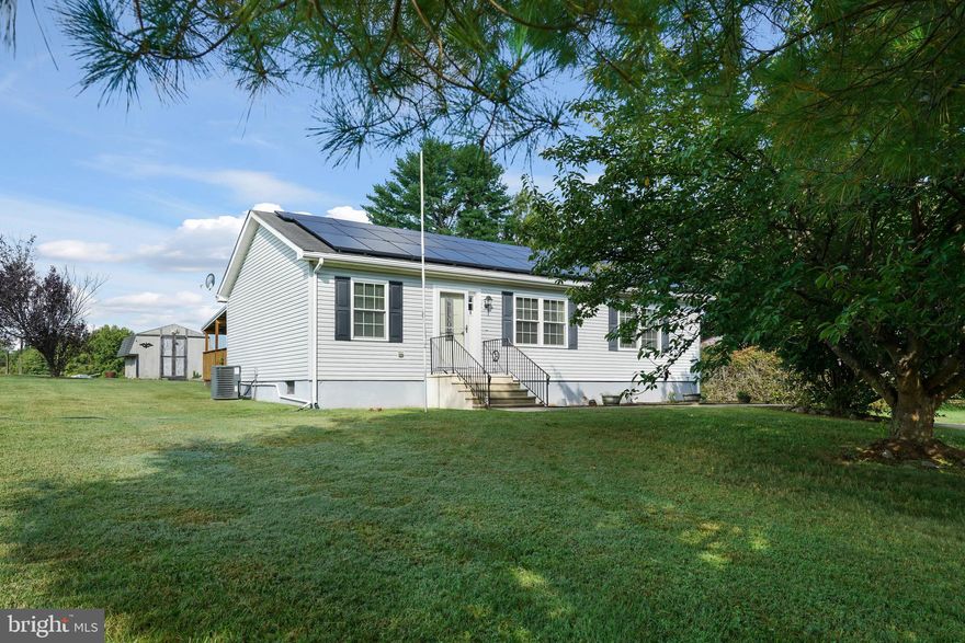 Very motivated sellers!!!  Prime Location! Don't miss this rare opportunity to own a home within walking distance of the South side of Historic Chesapeake City and all of the amenities it has to offer which includes restaurants, shopping, entertainment and the many events the town hosts .This home offers 3 bedrooms, 2 full bathrooms,  hvac installed 3 years ago, baseboard heat can also be used if desired, all new Pella windows and sliding glass door in 2019, kitchen was updated 2 years ago with stainless steel appliances and new countertops. The basement is the full footprint of the upper level providing plenty of space for storage or finishing touches, there is a section of the basement that is a finished room. No need to worry about parking, there is a very nicely paved long driveway that leads to extended parking around back of home. Enjoy evenings relaxing on the deck which provides a metal covered roof keeping you from the elements. There are 2 sheds providing extra storage included with sale. This could be yours, get your showing scheduled!  

Lease for solar panels will transfer to new owner. Property is turn key  but is being sold As Is, any inspections requested are for informational purposes only.