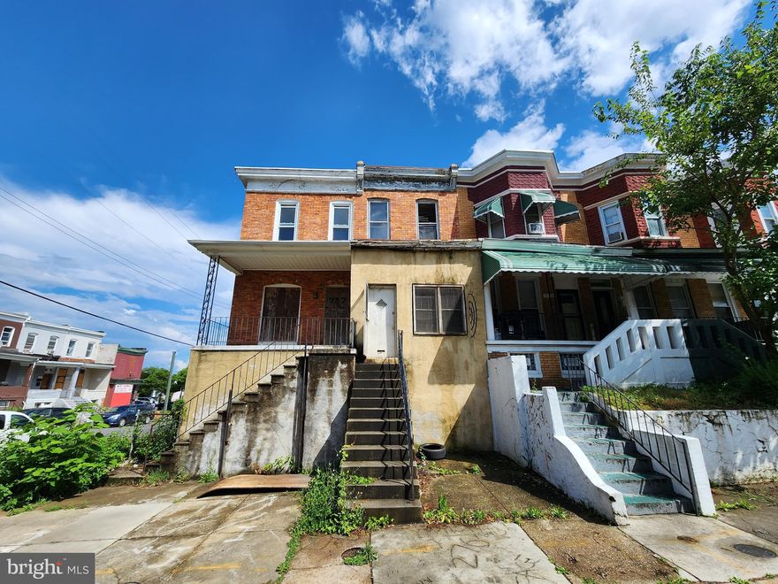 ONLINE AUCTION: Bidding begins 07/10/2023 @ 10:00 AM. Bidding ends 07/12/2023 @ 7:20 PM. List Price is Suggested Opening Bid. This 2-story shell townhouse is situated in the East Baltimore Midway neighborhood. Residents have easy access to nearby attractions such as John Hopkins University, Clifton Park, and Clifton Park Golf Course. The Waverly Shopping Center is also in close proximity, offering a variety of shops and amenities. Additionally, the Maryland Institute College of Art (MICA) and Penn Station MARC Station. Deposit: $5,000.