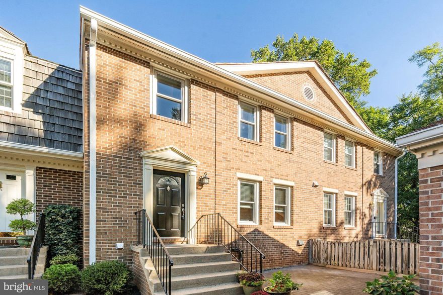 This beautifully maintained brick townhome is nestled within the sought-after Oakborough Square community. It features 4 bedrooms, 3.5 bathrooms, 2,607 sq ft, sits on .06 acres, and offers a perfect blend of comfort and style. Oakborough Square features a spacious interior, modern updates, a detached 1 car garage, and a prime location. This home is an ideal choice for those seeking a more private lifestyle. The main level features a formal living and dining room, hardwood floors, large windows that flood the space with natural light, and a half bath. The recently updated kitchen boasts granite countertops, high-end stainless steel appliances, a built in microwave, and recessed lighting. Upstairs, you'll find three generously sized bedrooms, including the owner's suite with an ensuite bath, and a custom closet. The second full bathroom on this level rounds out the space. The lower level offers a versatile fourth bedroom, a full bathroom, a recreation room, a laundry room, and ample storage space. Enjoy the outdoors on the private rear patio, surrounded by a park-like setting. The community HOA includes trash and snow removal, as well as common area maintenance. With recent upgrades and fresh paint throughout, this home is move-in ready. Located conveniently near shops, restaurants, and easy access to the Metro. This townhome truly provides the perfect balance of tranquility and convenience. OFFERS- Highest and best w/ NO escalation clauses DUE MONDAY 10/21 @ 12pm,