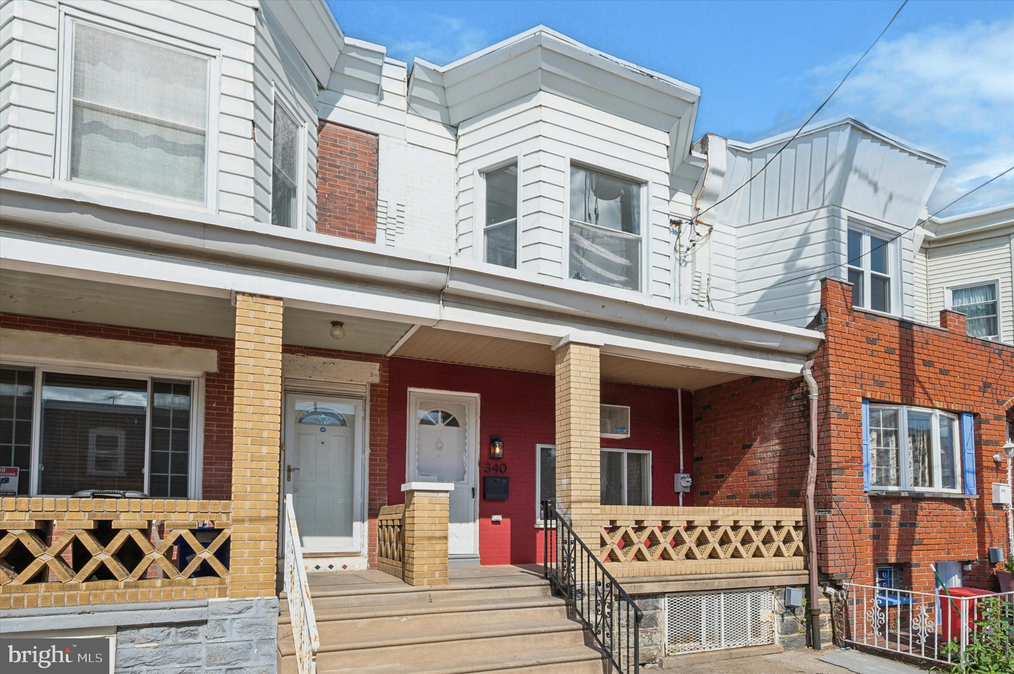 **UPDATED 3 BED/1 BATH HOME IS READY TO MOVE RIGHT IN**Enter up the stairs to your classic Philly front porch which is just waiting for your flowers, plants, chairs and curb appeal. Once inside you will notice the sturdy LVP flooring in a soothing color palette which spans the living/dining area. The space is an open floor plan with archway and plenty of room for all your furniture. The kitchen is a standout with all new stainless steel appliances, new countertops and crisp white cabinets. There is room for a breakfast table/chairs and even a pantry cart for added storage. Off the kitchen is a step down fenced in patio ready for your grill, outdoor furniture and general relaxation. The 2nd floor has 3 true bedrooms with a Modern hallway bath, nice vanity and shower/tub combo. The basement is clean and good for storage. Don't miss the opportunity to own this lovely home for a good price. Schedule your showing today or call for a private tour.