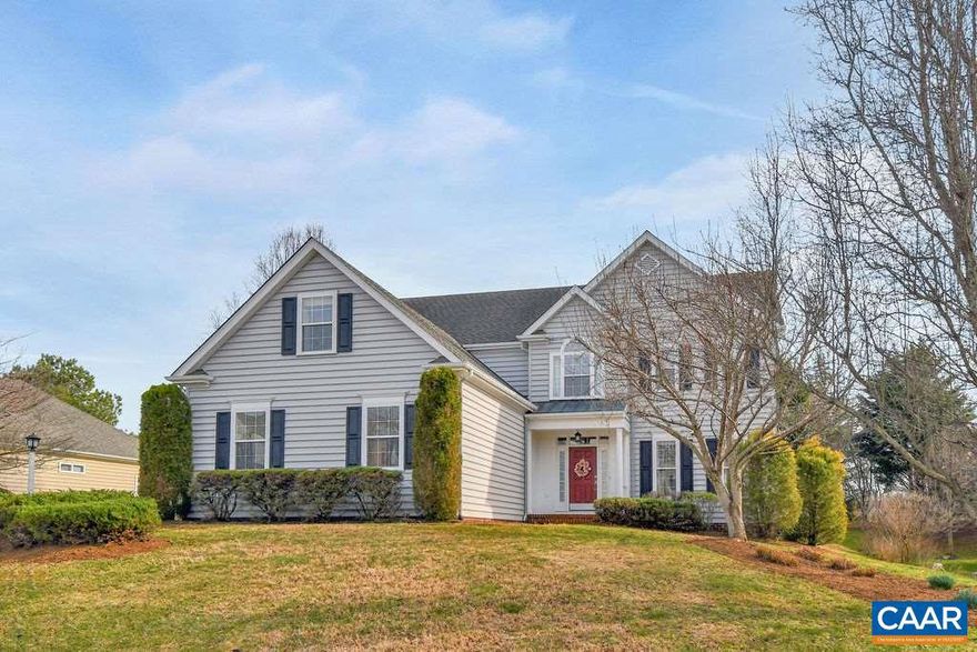 Immaculate 4 bedroom home located in Still Meadow conveniently located by the pool, tennis courts and clubhouse with a private FLAT back yard. Upgrades give the feel of a brand new home and include hardwood floors, granite counters, newer appliances, built-in bookshelves, extensive crown molding, new lighting with large entertaining spaces and completely remodeled baths. Four bedrooms including the master are all located on the second level along with a bonus room that could easily serve as guest quarters, another office or second family room.,Granite Counter,White Cabinets,Wood Cabinets,Fireplace in Family Room