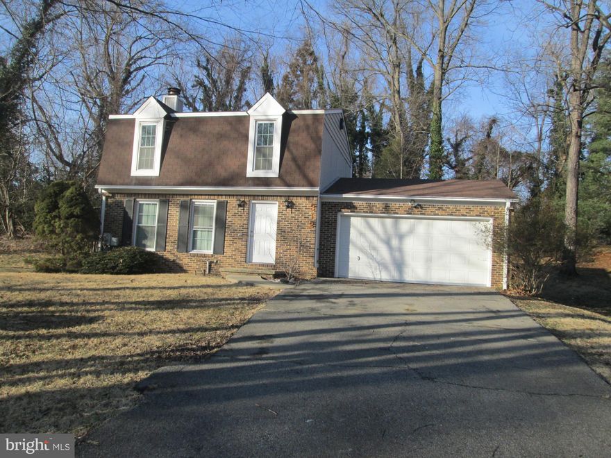Open House Saturday February 9, 11-3.  Welcome home!This home feels like country living just outside the city. This lovely 3 bedroom 2 bath home is located in a serene location within a mile of Md/VA/DC, minutes from the National Harbor and a plethora of shopping Tanger Outlet.  This home offers hardwood floors as you enter the living room, which has a lovely fireplace.  this leads to the  dining room which exits to a large rear patio ready for gardening and entertaining.  The kitchen offers SS appliances. New carpet for the stairs and bedrooms.  The first floor has a full bath which is easily accessible for the walkout basement.  There is a ton of space in the 2 car garage and well over an 1/3 acre of land to entertain. Vouchers accepted.   GCAR application with $35 application fee made out to Chance R. Realty