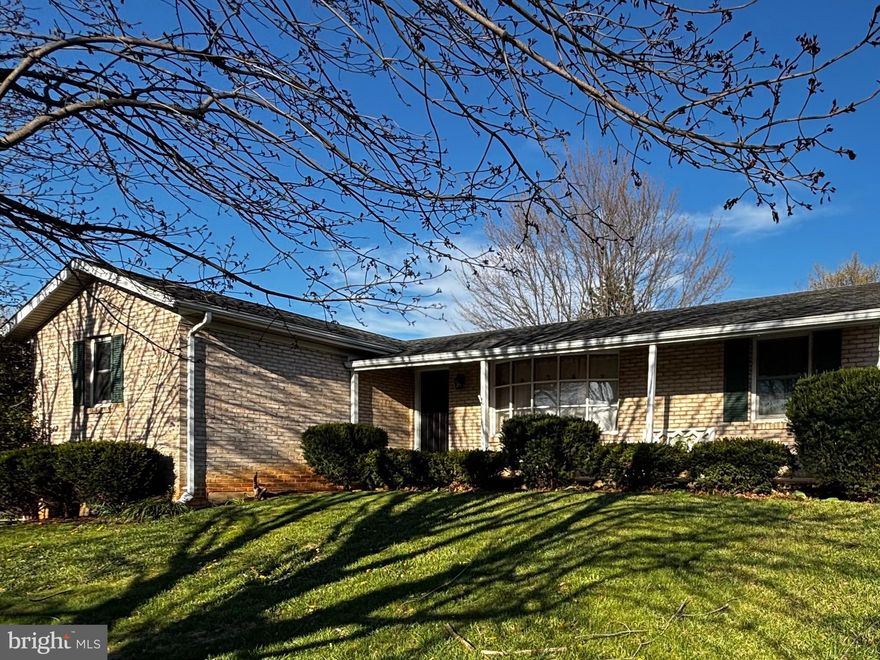 Great Brick rancher in move in condition.  Home features original hardwood floors, updated kitchen and a beautiful upgraded bathroom with tile shower and pedestal sink.  Three large bedrooms with primary bedroom including a half bath.  The family room features a wood-burning fireplace and sliders to a patio an nice backyard.  There is also a two car garage and basement ready for finishing.  Conveniently located to everything.