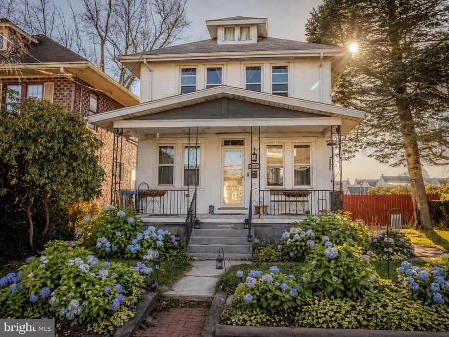 Charming craftsman-style home in the heart of Frackville Borough, North Schuylkill School District, full of character and warmth at every turn. The inviting covered front porch with wrought iron railings sets the tone before you even step inside.
The main level features a dining room with stunning knotty pine ceiling, hardwood floors, propane fireplace, and an arched doorway leading into the eat-in kitchen complete with farmhouse sink, kitchen island, tin-style backsplash, and all appliances included. First floor laundry adds everyday convenience.
Upstairs you'll find three bedrooms including one generously oversized room with wraparound windows and an abundance of natural light. Hardwood floors throughout.
Out back, a large fenced yard with deck gives you the outdoor space you've been looking for — rare for borough living. Outside entrance to basement with storage. Shed included.
Major systems have been updated so you can move right in with confidence — updated roof, boiler, and electric water heater already taken care of. All of this in the North Schuylkill School District and convenient to local shopping, dining, and amenities. Don't miss this one!