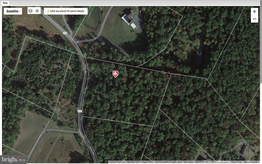 7+ Acres of privacy only minutes from Winchester!  Land sits up on a hill and once developed owner will have beautiful views out across the valley .  Lot is perfect for your to-be-built dream home already septic approved for 4 bedrooms. Property can have a private driveway, directly off of Perry Rd. on to the property.