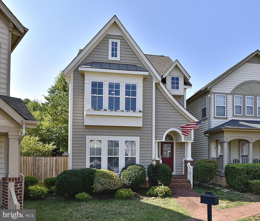 GORGEOUS Renovation:SMARTHOME wLUXURY Finishes by J&T Home Design! 3 Finished Levels wStunning NEW GOURMET EnergyStar Kitchen,Custom Wide Plank Dark Hardwoods,Owner's Suite wStanding Tub & SPA Shower,Spacious Upper Bdrms &Laundry PLUS Guest Suite,Full Bath,Home Office & RecRm in Finished Basement*Slate Patio in Fenced Yard*2Car Garage*WALK to VRE,Shops,Cafes & POOL!Must See M&S Largest Model Home*