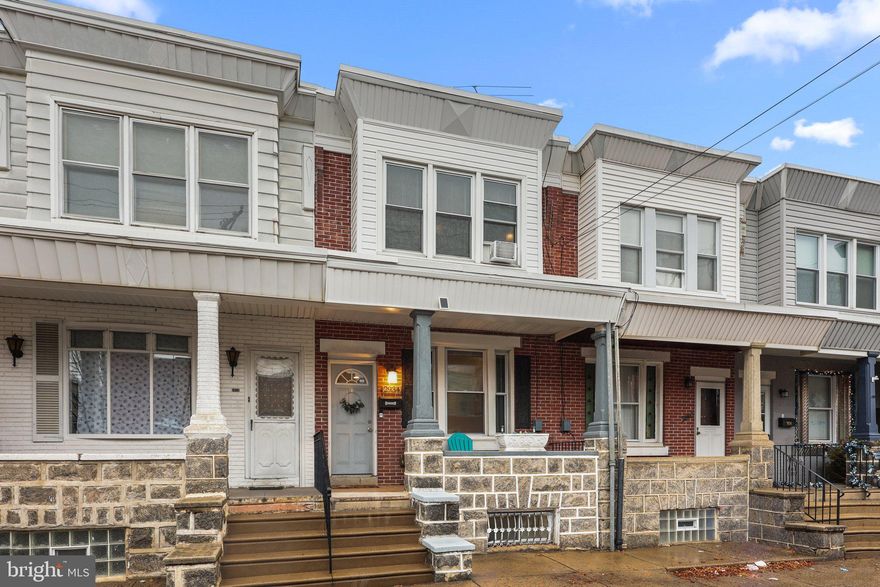 Stylish and contemporary 3 bedroom, 2 bathroom, two-story rowhome with an open floor plan is perfect for those who seek comfort and convenience. As you enter the front door, you'll be greeted by natural light that floods the living room, highlighting its bamboo flooring. The kitchen is a showstopper, featuring modern steel appliances, a kitchen island, and a decorative backsplash that adds a touch of elegance. The bedrooms are a haven of tranquility, boasting wooden flooring that adds warmth to the space. The exterior of this rowhome is just as impressive, with a front porch that is perfect for lounging and enjoying a cup of coffee in the morning. The backyard is a private oasis, providing a serene space for relaxation. In the basement, you will find it to be partially finished for the perfect hangout spot and also connected to a full bathroom. There is plenty of storage behind the laundry room as well. This home has easy access to major roadways and public transportation within walking distance to popular restaurants and parks. It is a must-see for anyone looking for comfort, convenience, and luxury. Book your showing today!