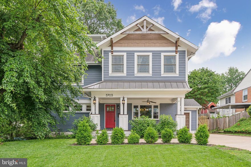 The most updated and custom-designed home available in Alexandria. Every inch of this property has been thoughtfully curated — from designer finishes and high-end fixtures to unique architectural touches that make each space feel truly one of a kind. 

For our veterans, this home has an assumable VA loan at $5261 per month all in at 2.875% - loan balance provided upon request. 

This expanded Craftsman, fully remodeled in 2019, spans four finished levels with 6 bedrooms and 5 bathrooms, all tucked on a quiet cul-de-sac with no HOA. The main level offers a welcoming front porch, open living and dining areas, and a custom gourmet kitchen featuring mixed cabinetry, a large island, stainless steel appliances, pot filler, gas cooktop, and double ovens. A main-level bedroom and full bath add flexibility, and the mudroom connects directly to the driveway.

Upstairs, the primary suite includes a luxurious bath with heated floors, double vanity, soaking tub, and custom walk-in closet. Three additional bedrooms share two full baths, with hallway laundry for convenience. The top floor bonus room—with vaulted ceilings, a bar, and natural light—is ideal for a playroom or media space. The finished basement offers new LVP flooring, a full bath, and a guest room or office with egress.

Outside, enjoy a private, fenced yard with mature trees, vegetable garden, large shed, and custom bike rack. Located minutes from Huntington Metro, shops, restaurants, Old Town, and major commuter routes. Dual-zone HVAC and all new systems — this home is truly move-in ready.