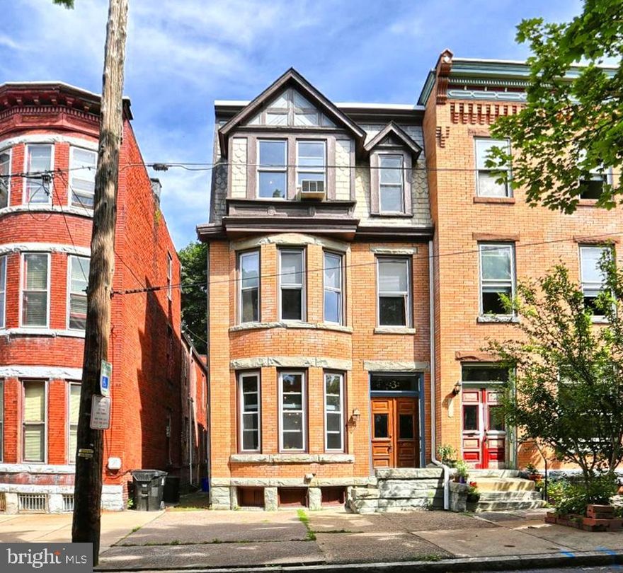 Historic gem in the heart of Midtown! House has original charms with the hardwood floors, 2 fireplaces, dual staircases and exposed brick throughout, while providing modern conveniences like the master suite with large closet and 2nd floor laundry. Loft area can be used as a media room or possible 3rd bedroom. Duct work for Central Air is in place! Only 3 blocks from the Susquehanna Riverbut not in a flood zone.