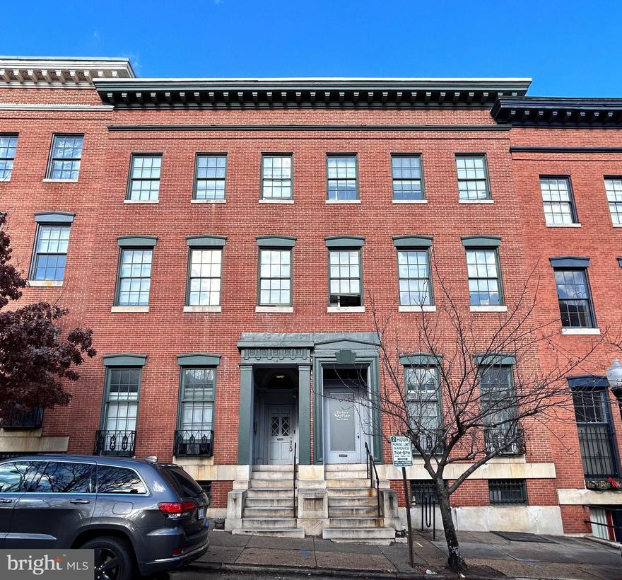 List price to be opening bid.  Online auction to be conducted on Auctioneers website. Bidding begins Saturday, March 23 & ends Thursday, March 28, 2024 at 1:00 pm.  Multi-Family Apartment Complex in Historic "Mount Vernon" with Single Tenant Double Net Lease Structure.  The building is configured for 20 total apartments but is currently leased by a recovery center who pays the entirety of the rent.  The buildings are distinguished by their original architectural details, which include wood floors, plaster walls, wainscoting, millwork, fireplace mantles, and high ceilings. **Current Gross Monthly Scheduled Rent of $26,000** **Current Annual Gross Scheduled Rent of $312,000**  14 E. Maidson contains approximately 6,486SF of gross building area and has 11 units. 16 E. Madison contains contains approximately 6,642SF of gross building area and has 9 units.   An annual 3% increase shall apply after the first 12 month period.  The lease is a double net structure. 16 E. Madison Street has two rear parking spaces.