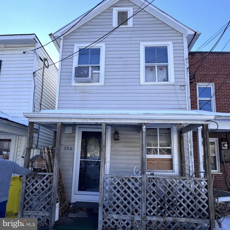 Opportunity awaits in the heart of Charles Town.

Located at 206 N West Street, this 2 bedroom, 1 bath single family home offers approximately 600 square feet of living space and is situated on a .06 acre lot within walking distance to downtown shops, restaurants, and local amenities.

Built in 1940, this property presents potential for renovation and restoration. Public water and sewer are in place, and the home is served by forced air heat.

Whether you are an investor seeking your next project, a buyer looking for an affordable entry point into the Charles Town market, or someone ready to bring new life to a classic property, this home offers possibilities.

Being sold strictly as-is. All inspections are for informational purposes only.