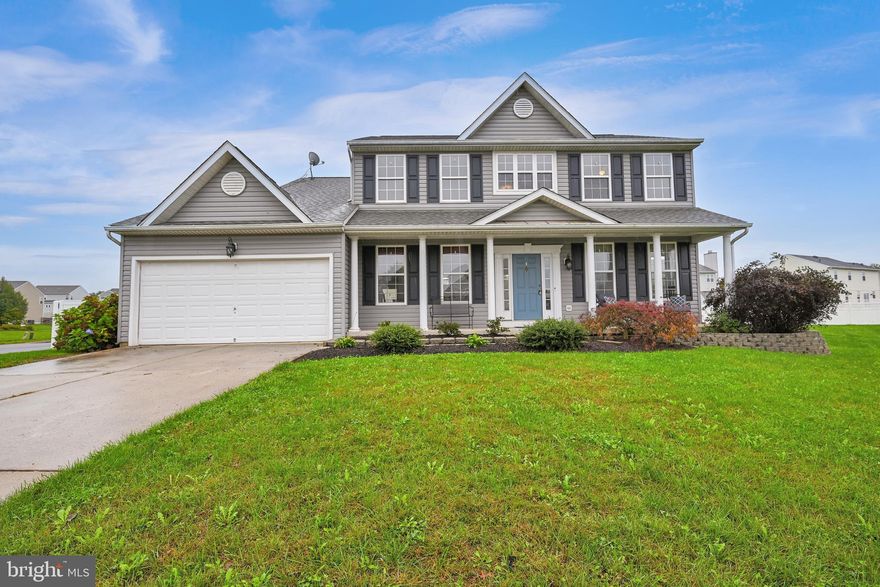 Step into this well-maintained home and immediately be impressed by the high ceilings and spaciousness. There is plenty of room for entertaining, indoors and out. Dinners with your favorite people in the over-sized dining area or snuggle on the couch enjoying the wood burning fireplace. Right off the kitchen is an oversized multi-level deck and above ground pool where lots of memories will be made. Back inside, you'll find hardwood stairs leading up to four sizable bedrooms all with brand new carpet and a newly tiled bath. The primary bedroom boasts a large walk-in-closet and a big bright bathroom where you can start and end your busy days. On those more stressful days you can enjoy a soak in the jetted tub. The lower level is newly painted and ready for flooring which will add more space to this already extensive home. You can rest easy knowing that your brand-new home has a new roof (3 years old) and new AC unit (also, 3 years old). There's new flooring and many newly painted rooms. Schedule a tour, fall in love and make an offer.