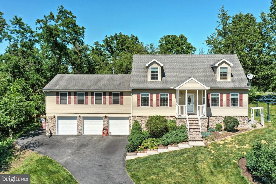 Feast your eyes on the Incredible custom built 4 Bedroom, 4 full and 1 half bath, 2 Kitchen, home with in-law suite located in the country! Inside you will find quality construction throughout. On the main level you will find a large eat-in kitchen, formal dining room, and spacious living room. Located directly off the kitchen you will find a full bath with office and access to a separate living space with full kitchen, dining area, living room, full handicap accessible bath, plus a 1st floor bedroom with separate laundry. If not impressive enough the additional space has a separate entry staircase with lift chair already installed. That is right a separate entrance that is private to the separate space. On the second level you will find a spacious master bedroom with master bath and plenty of closet space. In addition to the master bath the additional two bedrooms share the 4th full bath. Wait there is more! On the lower level you will find a three-car garage with workshop area. You can also enter the lower level from the outside or the garage, whichever you like. Speaking of the lower level. You can relax in the finished family room or work off your stress in the exercise room. If the house is not impressive enough you still have the outside! If you did not know where this impressive property was you would literally drive right by it! Located off the road and back a long driveway. The first thing you come up on is the 1200 sqft Pole Barn with extra high ceilings. Yes, this garage is the size of some homes! Once you pass the building you will see the home sitting back off the road an additional 100 feet or so. If you are an outside person this is the place! Whether is relaxing the hours away recently replaced the large rear deck, building that garden you always wanted or even raising some chickens. This IS the place for you. There is literally limitless potential for this property above and beyond what the owner has done. In-law apartment has separate utilities.