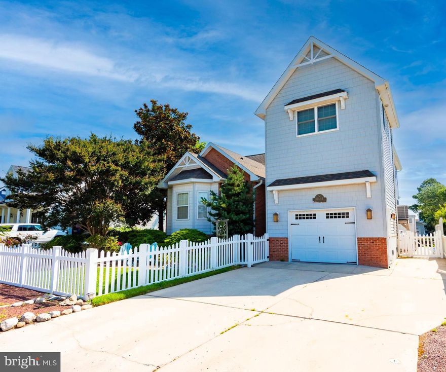 Great opportunity to own a one of a kind 4 bedroom 3 full bath custom built West Ocean City waterfront home!   3,000 sq feet.   Open concept floor plan.  Cathedral ceilings.   2 gas fireplaces.  granite countertops. stainless appliances.  Boat dock with 8000lb lift.  Easy access to the bay and ocean.  Private, sound proofed, second floor suite with walk in shower that includes a kitchenette.  Fantastic West Ocean City location with no HOA fees or city taxes!  Close to the beaches of Ocean City and Assateague island, dining, shopping, golfing, movie theatre and more!  Very well built home that is ready for you to move in!