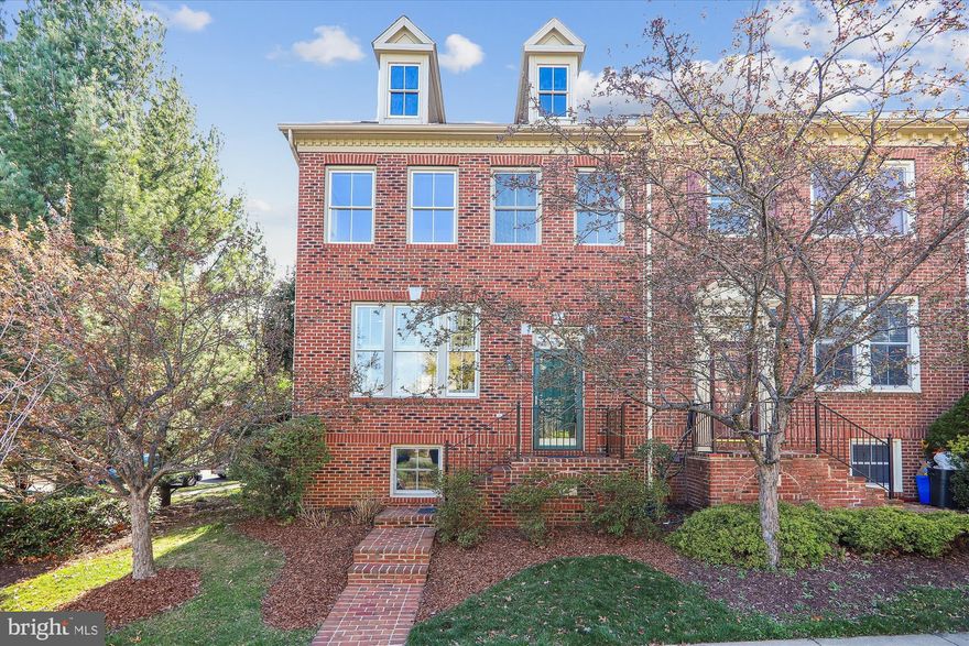 Please have any offers submitted by Tuesday, March 26th at 6PM.   Stylish 3BR/2.5BA brick end unit townhouse with tons of natural light on prominent corner lot across from a neighborhood pocket park. Built in 2000, this model features an open versatile floorplan spanning over 2,700 square feet on three levels including: 9-foot and vaulted ceilings; gleaming hardwood flooring on the entire main level; new stamped pattern carpeting in the upper level and designer carpeting in the lower level; remodeled white and stainless kitchen with oversized granite breakfast bar; LVT flooring and granite vanities in the remodeled bathrooms; custom painting throughout; elaborate multi-piece molding package; recessed lighting, upgraded light fixtures; all new brushed nickel door hardware and hinges throughout.  Panoramic views from three sides inside the home and private outdoor space with deck and gravel stone patio underneath overlooking fenced back yard siding to common area with mature trees. Brick lead walk to brick stoop and wrought iron railings; front entry door with Andersen storm door and upper transom windows; foyer with new chandelier and powder room with pedestal sink; hardwood stairs to living room with floor-to ceiling windows, ceiling fan, recessed lighting, and additional side windows; coat closet in hall area; dining room with large bow window bump out and new chandelier; gourmet kitchen with 42-inch white cabinets, new granite countertops, new stainless appliances, new extended granite breakfast bar, double-door pantry closet, and breakfast area with new chandelier and sliding glass door to private deck; family room off of kitchen with gas fireplace; hardwood staircase to upper level with new carpet runner and new chandelier; primary bedroom suite with new carpeting, vaulted ceiling, sitting area, and walk-in closet; remodeled primary bath with dual vanities, all new granite countertops, undermount sinks, vanity lighting, and bath fixtures, Jacuzzi soaking tub with ceramic tile tub deck, and separate walk-in ceramic tiled shower with glass enclosure; second and third bedroom on this same level with double-door closets; remodeled hall bathroom with new granite vanity countertops, undermount sink, vanity lighting, and bath fixtures; upper level hallway with new carpeting and linen closet; walk out lower level recreation room with new lighting, wall of windows, office area separated by half wing walls, and sliding glass doors to rear fenced yard with gravel patio under deck; unfinished storage/utility room with full-sized washer and dryer, room for future bedroom/den, and rough in for future full bath.  Right in the heart of everything that King Farm has to offer...only a few blocks to the community pool, multiple parks, tennis courts, and fields, the King Farm Village Center shopping, and nearby courtesy King Farm shuttle stop to Shady Grove Metro.

​

​