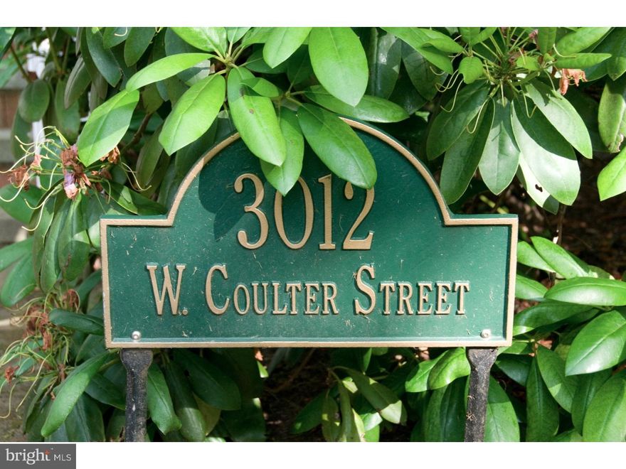 This meticulously maintained, move-in ready home is a short distance to Center City, Fairmount Park, and Main Street Manayunk. The first floor boasts a center hall, living room, dining room, cozy den, half bath, and renovated kitchen.  Kitchen features Viking appliances, heated floors, butler's pantry, and breakfast room.  Pocket doors allow privacy when needed in the dining room and den.  Second-floor master suite is complete with dressing room and modern bath.  Two additional bedrooms, porch/office overlooking the backyard, and updated bath with washer/dryer complete this floor.  The third level offers a large bedroom that can double as a workout or media room, two additional bedrooms, and a full bath.  Entertain or relax outdoors on the expansive wrap-around porch and beautifully landscaped back yard.