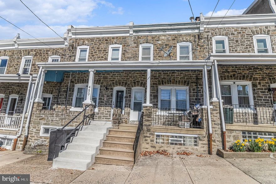 Welcome to 452 Shurs Lane, a captivating 3-bedroom, 1.5 bathroom Stone-Front home nestled in the highly sought-after Roxborough/Manayunk neighborhood. Perched atop the hill between Shurs Lane and Pensdale Street, this home offers a serene and peaceful setting while still being just a short walk from everything the area has to offer, including parks, a dog park, Ridge Avenue shops, and the vibrant restaurants and boutiques of Main Street Manayunk. As you step inside, you're greeted by an inviting open floor plan that is common in the neighborhood. The large, bright Eat-In Kitchen with updated  appliances including a Rear Kitchen Box Window that bathes the space in natural sunlight, creating a warm and inviting atmosphere perfect for morning coffee. Refrigerator, gas cooktop Oven, Corian counters and access to the rear deck and yard. The spacious living room features hardwood floors, large windows that flood the space with natural light, and a warm, welcoming atmosphere. The adjacent dining area provides plenty of room for gatherings, while the open kitchen is a chef’s delight, boasting good cabinet space, and stylish finishes that make cooking and entertaining a pleasure.
Upstairs, the second floor showcases hardwood floors throughout, enhancing the home’s timeless appeal. The spacious primary bedroom is a retreat of its own, offering two  closets for ample storage, while the additional bedrooms provide flexibility for guests, a home office, or whatever suits your lifestyle needs. The full bathroom is tastefully updated, ensuring both comfort and convenience. The lower level of the home is just as impressive, featuring a partially finished  basement with a family room space / bar area for a home theater, playroom, or additional lounge area. This level also includes a convenient half bath/ laundry area. Recent updates such as updated windows throughout and Central Air Conditioning. The outdoor space is just as appealing, with a spacious Open Front Porch adding to the home's curb appeal, while the backyard provides an ideal setting for pets, gardening, or hosting summer barbecues. Enjoy the updated Trex Deck and a Deep Yard for the area. 
Ample Parking can be found in front or on the adjacent side street at (Mitchell St) for more options. 
This prime location offers unparalleled convenience with easy access to major highways like I-76, the nearby train station for effortless commuting, and an array of local attractions. Whether you’re teeing off at Walnut Lane Golf, enjoying the famous cheesesteaks at Chubby’s and Dalley’s, or exploring the scenic hiking trails of Wissahickon Valley Park and the Schuylkill River Trail, you'll never run out of things to do.
This home truly offers an abundance of opportunities -  if you're a First-Time Homebuyer, a growing family, or just Investment Savvy, this a place you’ll be proud to call home. Don’t miss your chance to experience the charm, comfort Schedule your private tour today and take the first step toward your next great adventure!