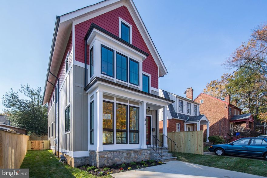 A MUST SEE!! New Home w/Modern Farmhouse Design. Top-of-the-Line Custom Design & Finishes throughout. Open-Concept Main Lvl w/Flex Rm/Barn Door, Exposed Beams, 9' Ceilings, HWD Floors, Recessed Lights, Gourmet Kitchen w/Quartz Counters, Island, SS Appl, Solid Wood Cabinets, Living Rm w/Gas FP. Spacious BRs & En Suite Master Bath+BR-Lvl Laundry. Attic w/BR & Loft. LL BR & FB+Wet Bar. Est Tax: $10k.