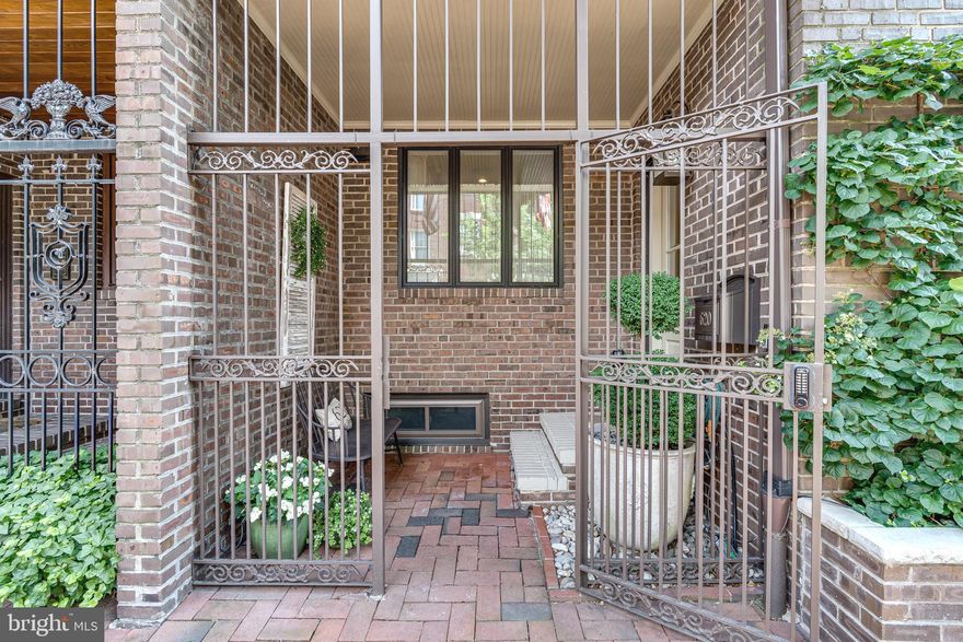 Nestled amongst the lush mature trees and historic red brick sidewalk on one of Society Hill’s most idyllic blocks you’ll find 620 Pine St. This 3 bedroom, 3.5 bathroom home was meticulously renovated in 2015 with an ideal blend of traditional style and modern features. Not only is this home located in a highly desirable neighborhood, it also offers highly sought-after amenities including multiple outdoor spaces, a 1-car deeded parking spot, office/flex space, and a finished basement. At the front of the home, a gated recessed patio acts as a buffer from the outside world. Inside, you’re greeted by a two-story foyer, a coat closet, and a powder room. Beautiful hardwood floors guide you into the stunning Chef’s kitchen. Adorned with quartz countertops, a tile backsplash, and custom inset cabinetry enhanced by a panel-covered Sub-Zero refrigerator, a Bosch double range, and Newport brass fixtures, this kitchen looks like it belongs in a design magazine! A massive island with seating for 3+ and built-in speakers adds to the functionality of the space. Past the adjoining dining area, you’ll step down into the sun-drenched living room where shiplap walls, brick floors, and a gas fireplace create a warm and inviting space. From the living room, 8’ glass French doors open to the secluded back patio. Surrounded by serene foliage, this private oasis is perfect for relaxing on cool spring days and entertaining on warm summer nights. Back inside the home, the large finished basement with tile floors, high ceilings, and recessed lights, could be configured as a den, theater room, gym, or playroom. A separate section of the basement houses the laundry room, mechanical closet, and an area for extra storage. The home’s second level is dedicated to the primary suite. The large, carpeted bedroom is framed by crown molding and filled with natural light from an oversized window. The custom walk-in closet is easily configurable to fit your wardrobe needs. The luxurious ensuite bath has a large double vanity, a marble rainfall shower, and a private watershed. Completing this level is a bonus space that’s ideal for an office, sitting area, or dressing room, previously a 4th bedroom and could easily be converted back, if needed. Off this space, there’s a balcony that’s the perfect spot to enjoy a morning cup of coffee or an evening glass of wine. On the third level of the home, there’s a large bedroom, a full hall bathroom, and a bedroom suite. The home’s windows, roof, electrical system, multi-zone HVAC, hot water tank, doors, and floors have all been recently replaced and upgraded. In addition to all that’s offered inside of 620 Pine St, its Society Hill neighborhood can’t be beat! This central location is a walker’s paradise with endless restaurants, shops, and essentials shopping nearby on South and Spruce Streets. It’s also close to Washington Sq Park, Pennsylvania and Jefferson Hospitals, Center City, and Independence Mall. There’s also easy access to I-95, I-676, and South Jersey. This Philadelphia gem won’t be available for long. Schedule your in-person or virtual showing today!