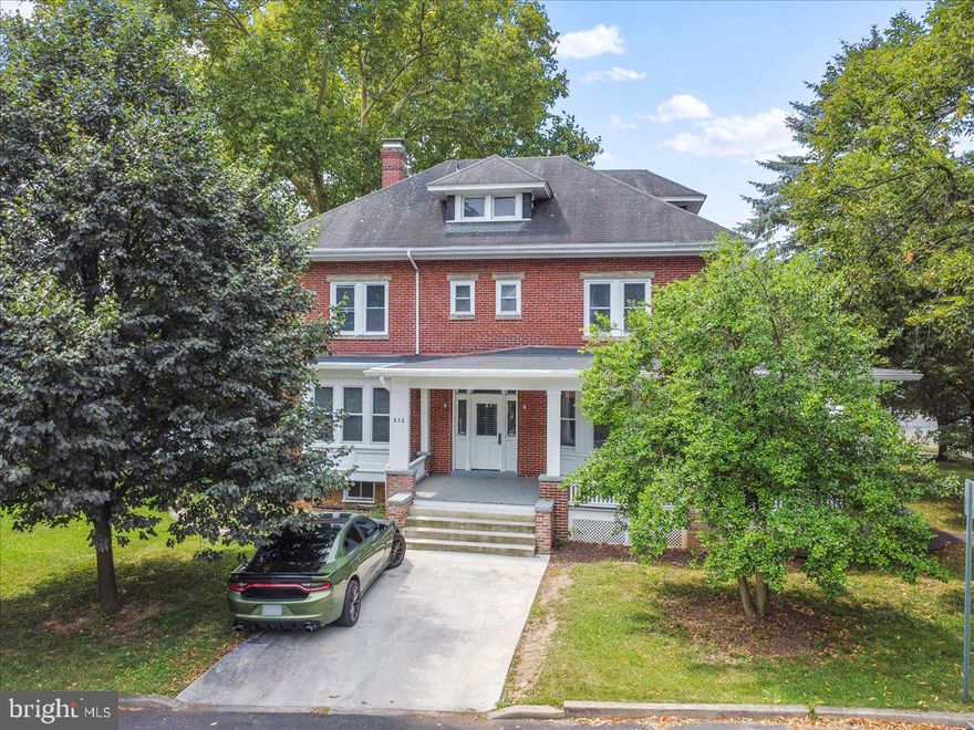 Rent-to-own option available. Please call the Listing Agent for more information. 
Fall in love with this stunning all-brick 3-bedroom, 2-bath home on a spacious corner lot in a charming, tree-lined neighborhood. From its inviting wraparound porch to the elegant arched brick windows and classic stone foundation, every detail radiates timeless character and curb appeal.
Inside, you’ll find bright, airy living spaces plus over 1,096 sq. ft. of unfinished basement space—ready for your vision! Imagine a home gym, workshop, extra living area, or even a rental suite. Upstairs, a massive attic awaits your dream finish—think primary suite, additional bedrooms, or a home office.
Step outside to a large deck overlooking your private, green backyard, perfect for relaxing or entertaining.
Conveniently located near shops, parks, and commuter routes, this home offers historic charm with endless possibilities.