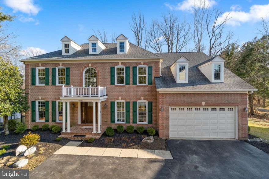 Incredible brick colonial set on a premium .4 acre lot backing to Patapsco State Park! Incredible setting with backyard oasis featuring professional landscaping, a 50,000 heated gallon pool with fountain, 12 ft deep end, huge hot tub, and flourishing gardens! Step inside to find 2-story foyer with tuxedo railings, gorgeous hardwoods on the main and upper levels, and kitchen showcasing exotic granite counters, whtie cabinets, custom backsplash, and breakfast room that walks out to the deck amongst huge patio with sparkling pool and fenced backyard! Relax in the expansive family room with ambient gas fireplace. Sunroom offers panormaic views of the wooded surroundings. Upper level hosts 4 bedrooms including the primary bedrom with cathedral ceiling, sitting room, walk-in closet, and private bath. Fully finished lower level wtih fresh paint, brand new carpet, rec room, game room, exercise room, fifth bedroom, and walk-up access. Close proximity to Historic Ellicott City Main Street and Hollofield Park! Replaced within the last 4 years: roof, windows, HVAC systems, water heater, toilets, doors, appliances, granite countertops, backsplash, deck, paint, carpet downstairs, light fixtures inside and out, wood flooring in sun room and upstairs, pool motor, heater, filter, and cover! Plenty of parking, overflow parking on both sides of the driveway. Welcome home!