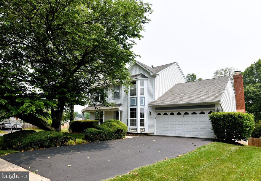 Darling 3,696 sq foot Home in the Stratford Glen Community. Freshly interior painting with new carpeting in upper bedrooms 2-4. Main bath with recent upgraded custom features with a frameless glass large walk in shower enclosure, with luxury shower wall sprayers, a heated bath tile flooring area, and more. Special landscaping, patio areas, decking in fenced backyard for privacy. Finished basement level with windows for extra lighting, a full walk out to the patio. A custom bonus - hobby / dark room with wet sink/cabinets. Large recreation room and extended basement for game room enjoyment. Full bath with custom tiled tub walls.  Extra storage room with shelving too.
 Main level features Living room, and Dining room include hardwood flooring. Two story open foyer with deluxe tile flooring and hallway.  Bump out extra bay windows in the Den and the Dining room. Custom updated and re-model newer Kitchen cabinets with island, extra storage and pantry cabinet, stainless steel recently updated kitchen appliances, custom tile flooring. Bright Breakfast area with tiled flooring. Family room with vaulted ceiling, walk out to decking, and wood fireplace with hand crafted mantel.
Updated HVAC system in 2021. Updated newer asphalt Roofing with gutter helmets. Newer Hvy duty Insulated Garage Door.  A whole house fan with variable speed control in bedroom#1.  Wood deck was just power washed and re-stained. The front door ring camera conveys.