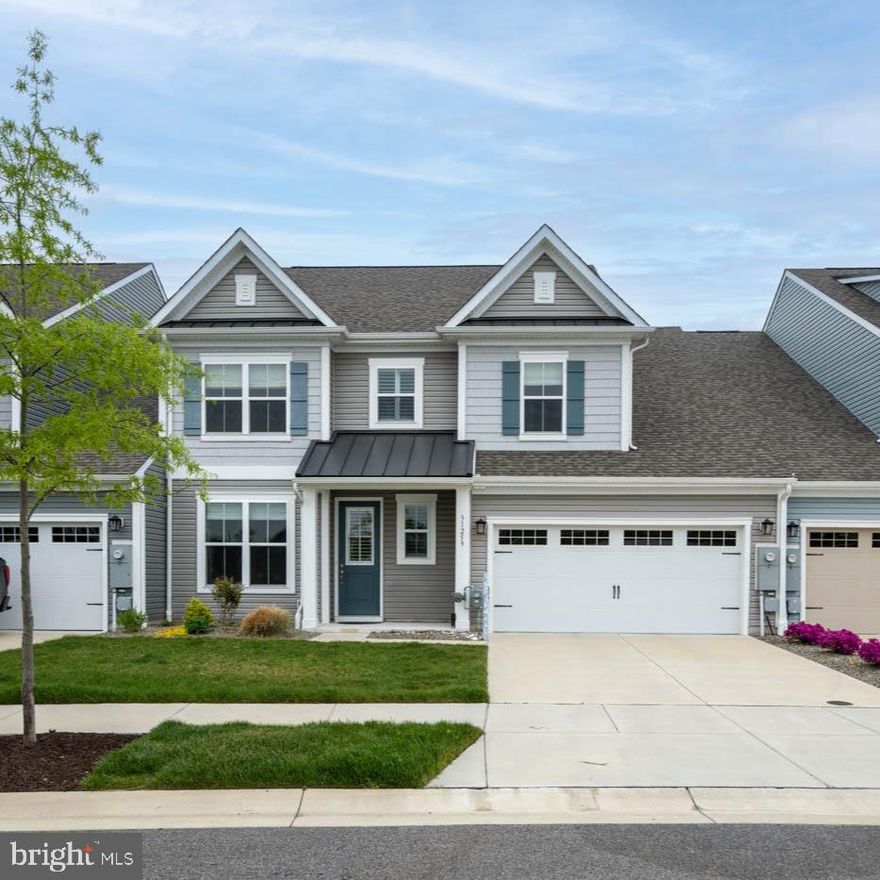 Welcome to amenity rich Bishops Landing, where every day is resort style living here. Discover the epitome of luxury living in this barely three year old, stunning coastal townhouse nestled in the prestigious Bishops Landing community. This home features four spacious bedrooms and three and a half elegantly appointed bathrooms, showcasing high-end finishes throughout. The gourmet kitchen, complete with stainless steel appliances, an island, and a pantry, flows seamlessly into the open-concept dining and living areas, perfect for entertaining. Step outside to your private patio, surrounded by the beautifully landscaped back yard designed by master gardener. Serene pond views out your front door and farmland views from your back patio create a tranquil retreat you get to call home. Enjoy community amenities including a three outdoor pools, two clubhouses for social events, two fitness centers, walking paths and so much more - all designed to enhance your lifestyle. This home features a two-car garage, cozy gas fireplace, recessed lighting, main level laundry and primary bedroom with en suite bath on both levels. Convenience, elegance and no missed details in this remarkable move-in ready home that could be yours today!