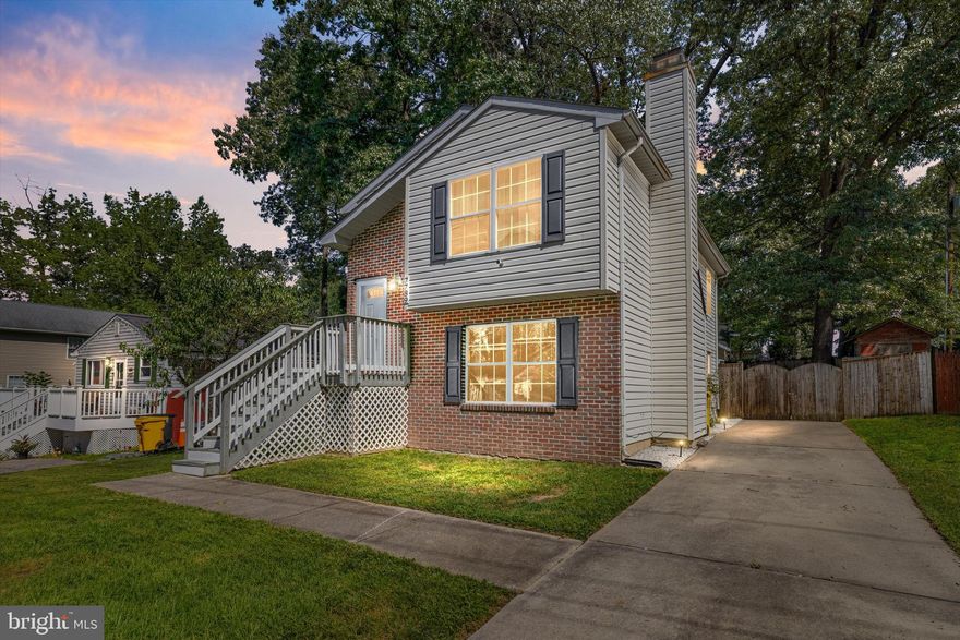 Welcome Home - Indoor-outdoor living with many thoughtful improvements create a clean, cohesive feel: The kitchen has been renovated with quartz countertops, stainless appliances & plenty of cabinets and a built in breakfast nook with storage under the seating.  The full bath on the main level has been fully renovated, and the second bath off of the family room has been refreshed. The screened porch off the kitchen has been upgraded to include ceramic tile, with a spacious bar and mounted TV for convenient entertaining. (Bar & TV will convey with property) The back yard is fully fenced with a firepit and large shed and double gate on driveway side. Enjoy the Fall/Winter months with the cozy fireplace in the Family Room. The property is situated in a water-privileged community, this residence is move-in ready and, per the seller, offers more finished square footage than shown in public records (buyer to verify), adding flexibility for daily living. This home is a MUST SEE.