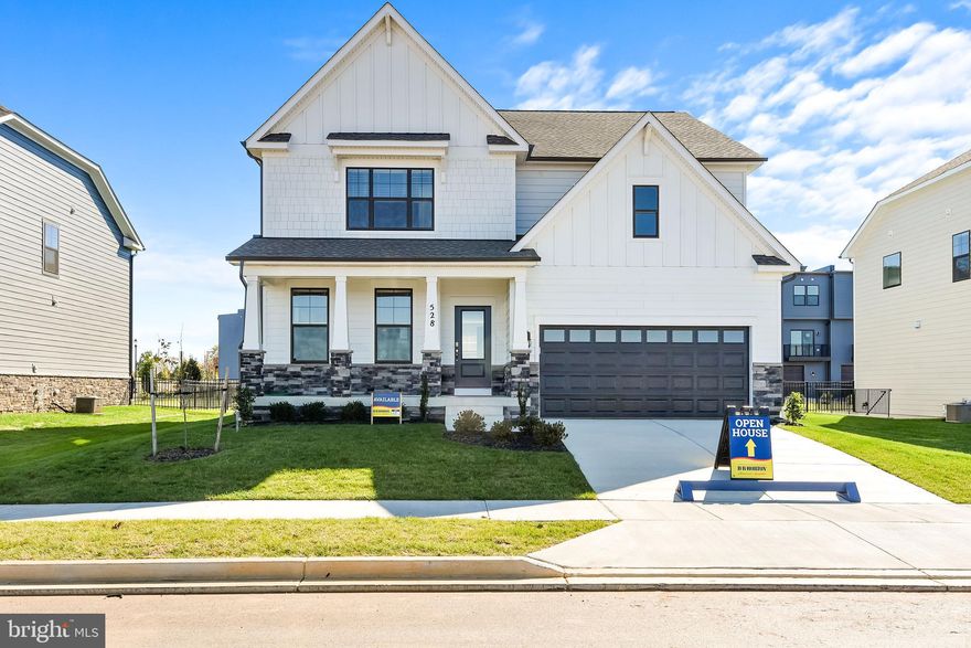 Our Largest Single-Family home floorplan the Hampshire! Quick move in! Downtown Frederick is Vibrant and Thriving. Residents of Frederick get to take advantage of this charming city’s rich history, pedestrian-friendly streets, picturesque architecture, and abundant countryside wineries, all of which make it one of the best places to live in the U.S. Historic Frederick is consistently ranked in the Top Ten Places to Live Year over Year in multiple publications including but not limited to one of the U.S. Most Dog Friendly Cities. Nestled at the most east point of walkable historic Frederick is D.R. Hortons Renn Quarter, Frederick’s newest amenity filled community. This home itself is breathtaking and a showstopper than leaves nothing to be desired. The front level is complete will wall to wall luxury plank floors; an entertainer’s dream kitchen accentuated with stainless steel appliances, a built-in wall oven and microwave, quartz countertops, and a trendy herringbone, mosaic glass backsplash. The owner’s suite oozes luxury with its separate sitting room and on-suite bathroom fit for a spa, complete with a soaking tub, separate shower, and dual vanities. The oversized walk in closet has a private entrance to the upstairs laundry. Two more spacious bedrooms and an oversized loft round out the second level. The basement is finished with an oversized rec room, larger basement bedroom and full bathroom. The walk up and oversized windows add natural light, making this lower level feel like an extension of the home. This home cannot be overlooked! Contact us today to schedule a showing and to ask about our amazing incentives!