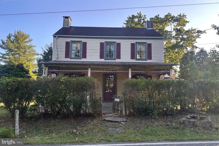Welcome to 80 S County Line rd! Step into the charm of this classic farmhouse set on over 6 acres in Telford. This 4-bedroom home welcomes you with a stunning brick fireplace as soon as you enter, setting the tone for its warm and inviting character. The spacious layout includes a third-floor attic with the potential to be finished into an additional large bedroom or flex space, offering endless possibilities. Surrounded by open land, this property combines rustic appeal with opportunity—whether you envision creating your dream homestead, hobby farm, or simply enjoying the serene setting. With its character, acreage, and untapped potential, this farmhouse is ready to be brought to life with your personal touch.