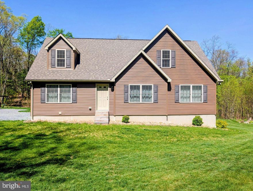 Built in 2018 and situated on a beautiful 7-acre setting, this well-maintained 3 bedroom, 2 bath home offers the perfect blend of modern construction, privacy, and room to grow. The spacious main level provides comfortable everyday living, while the unfinished upper level presents an incredible opportunity to add additional bedrooms, a full bath, office space, or bonus rooms to fit your needs. A large unfinished basement offers even more potential for future finished living space, recreation area, workshop, or storage. Enjoy country living with open space, scenic surroundings, and endless possibilities-all in a newer home ready for your personal touch.