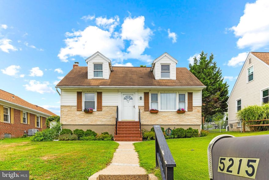 Welcome home to 5215 Arbutus Ave. If you'd love to have a single family home but prices have had you looking at nothing but townhouses, well, here's your chance! This beautiful cape cod property has all of the space you'll need to grow a family, host friends for the next holiday, or to just put your feet up and enjoy some peace and quiet. The main level features a large, eat in kitchen, 2 bedrooms, a traditional living room, and a full bath. Upstairs you'll find 2 more bedrooms with brand new carpet. The basement will get your attention with an awesome finished open space where you can host your O's watching party next October. Having a second bathroom downstairs would be an easy addition to this already, family friendly home. Have your next cookout in the huge, beautiful pet friendly yard. You’ll only be a stones throw away from the MARC train line and UMBC; and with just a 5-10min drive you can find yourself on 95, 195, 295, 395, 695, and 97, making this location a commuters dream. This gem is more than ready for its new family. Reach out and schedule your showing today!