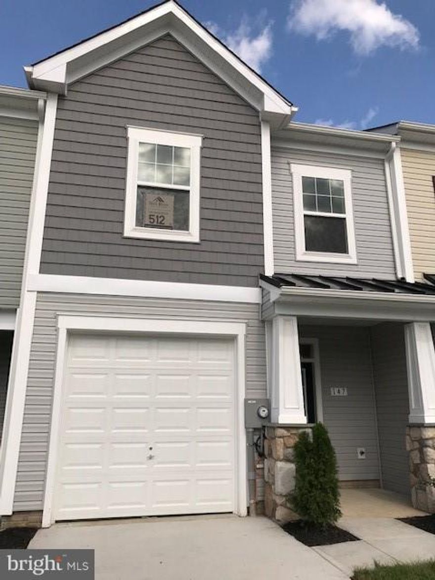 READY FOR MOVE-IN NOW! Brand New 2-level townhome, 1-car garage, 2.5 bath. The Litchfield II has 3 large bedrooms, 9ft ceiling (1st floor), hardwood floor throughout 1st floor, maple kitchen cabinets w/ crown moulding, granite countertops, stainless steel appliances, upper level laundry, rear shed and patio.