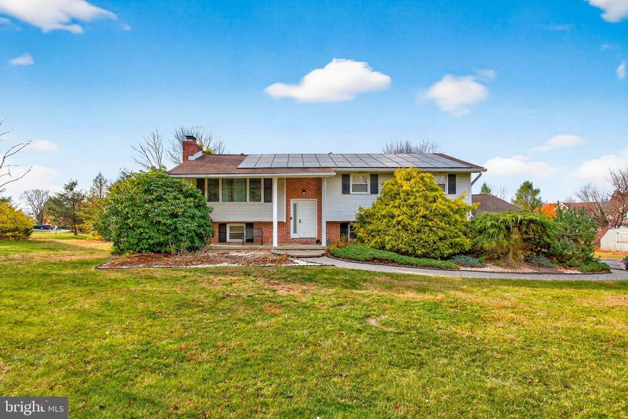 Welcome to 2152 Amlisa Road in beautiful Nazareth, PA, located in the Northampton Area School District. This impressive 4-bedroom, 2-bath home sits on a picturesque corner lot of over one acre, offering plenty of space for outdoor living and entertaining. Enjoy summer days by the above-ground pool with all new pump, filter and plumbing equipment, spend time in the hot tub, or relax on the expansive property surrounded by peaceful country views. Inside, you’ll find a comfortable and well-maintained home featuring central air and two pellet stoves for year-round comfort and efficiency. The home also includes a refinished 2-car garage with heat which provides additional living space. Don't forget the fully paid-off solar panels which powers the electrical system fully, providing significant savings on energy costs. Combining comfort, sustainability, and space, this Nazareth gem offers the perfect balance of modern convenience and serene living - all within minutes from town amenities.