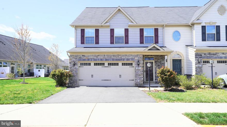 Welcome to this beautifully maintained and recently upgraded 3-bedroom, 2.5-bath end-unit townhome, ideally situated in a serene common area — offering extra privacy, natural light, and peaceful views.
🛠️ Recent Upgrades You’ll Love (2023):
    •    Freshly painted throughout for a modern, clean feel
    •    Brand-new plush carpeting with premium 8-inch padding for added comfort
    •    New LED ceiling lights (6+4) installed in the living room for a bright, open ambiance
    •    Updated kitchen with newly painted white cabinets and a modern faucet
    •    New bathroom flooring in the main-level powder room
    •    Ceiling fans with lights added in the primary and additional bedrooms for enhanced comfort and style
    •    New window blinds in the great room, offering a fresh and updated look
🏡 Main Level Features:
Step through the arched doorway into an elegant foyer with gleaming hardwood floors that flow seamlessly into the gourmet kitchen—featuring granite countertops, custom tile backsplash, under-cabinet lighting, double ovens, cooktop, center island, breakfast bar, and a walk-in pantry, all overlooking a bright dining area.
The extended great room boasts vaulted ceilings and leads out to a custom patio area with an electric awning, surrounded by professional landscaping and accent lighting—perfect for entertaining or relaxing outdoors.
The main-level primary suite features neutral carpet, a walk-in closet, and a spa-like en suite bath with tile flooring, dual-sink vanity, and a spacious tile shower with a bench. You’ll also find a laundry room with side-by-side washer/dryer and access to the attached 2-car garage.
🛏️ Upstairs Living:
A charming loft space with arched openings overlooks the great room and leads to two large bedrooms and a full bath with a dual-sink vanity and separate tub/shower combo. There’s also a bonus storage room that can easily become an office, playroom, or workout space.
📍 Location Perks:
Enjoy easy access to major commuter routes, shopping, dining, and everything you need just minutes away.
✨ With tasteful upgrades, flexible living space, and a peaceful location, this home checks all the boxes. Move-in ready and truly a must-see!