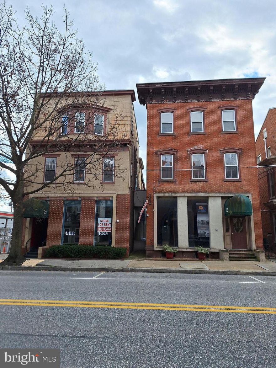 Great 11 unit opportunity in downtown Mechanicsburg. 2 buildings sold as one. 9 residential units and 2 commercial units. All units occupied with exception of 1 commercial space. Properties in good condition with parking lot. Properties are priced to sell. Will do appointed tours to view all units.