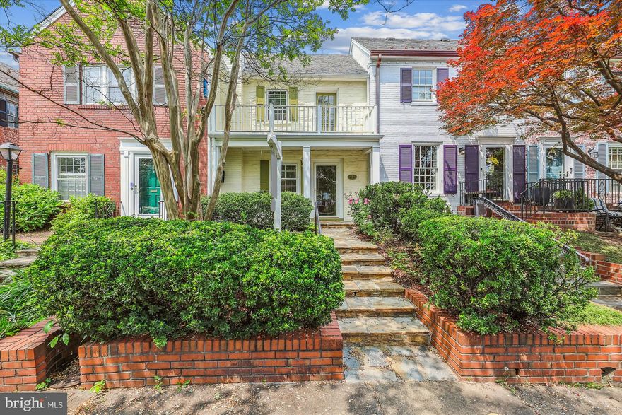 Super upgraded Townhouse in sensational Old Town location. Welcome to 919 S Saint Asaph St on a picturesque treelined street in the South East Quadrant of Old Town. This townhouse features a front yard with a welcoming front porch. The excellent floor plan presents a living room with a gas fireplace, formal dining room, and an updated gourmet kitchen with stainless steel appliances and granite counter tops. The bright and cheery sunroom with skylights is at the back of the house and opens to the private patio garden. Upstairs you will find 2 spacious bedrooms with 1 full bath. The lovely balcony off the primary bedroom is perfect for morning coffee and overlooks the front yard and quiet street. Downstairs is the family room finished with light bamboo flooring & recessed lighting. The laundry room and second full bath complete the home. Total of 1857 SF finished on 3 levels. The reserved parking right in front of the house makes this townhouse just about Perfect!