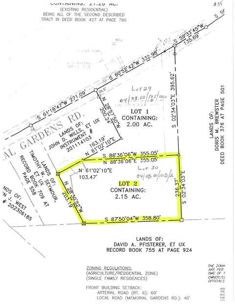 Photo for Lot #2 Memorial Gardens Road