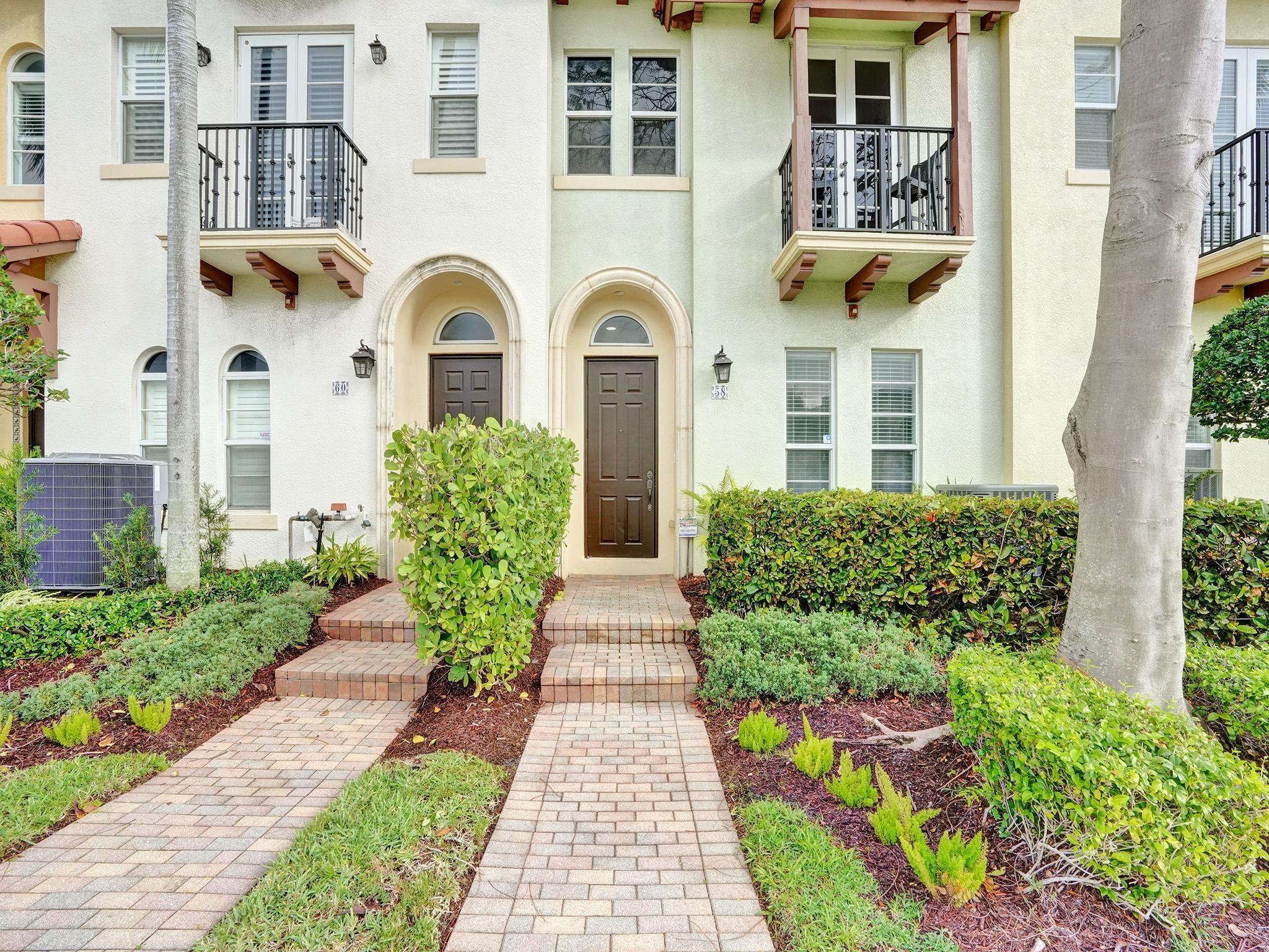 Newer built tri-level townhouse WITH ELEVATOR in highly desirable East Boca location. Minutes to Delray Beach, close to Federal Highway, near the ocean, and near everything you want or need. Featuring wood floors in the bedrooms and travertine tile throughout the living areas. Large kitchen features stainless steel appliances, tons of storage, granite counters, bar seating area, and room for a large formal dining room table. 1 bedroom & full bathroom downstairs, 2 bedrooms and 2 baths (including master bedroom) on 3rd floor. Master bedroom features 2 walk-in closets, separate tub & shower, and 2 sinks. Owner will accept a dog with a $500 refundable deposit. Schedule your showing today