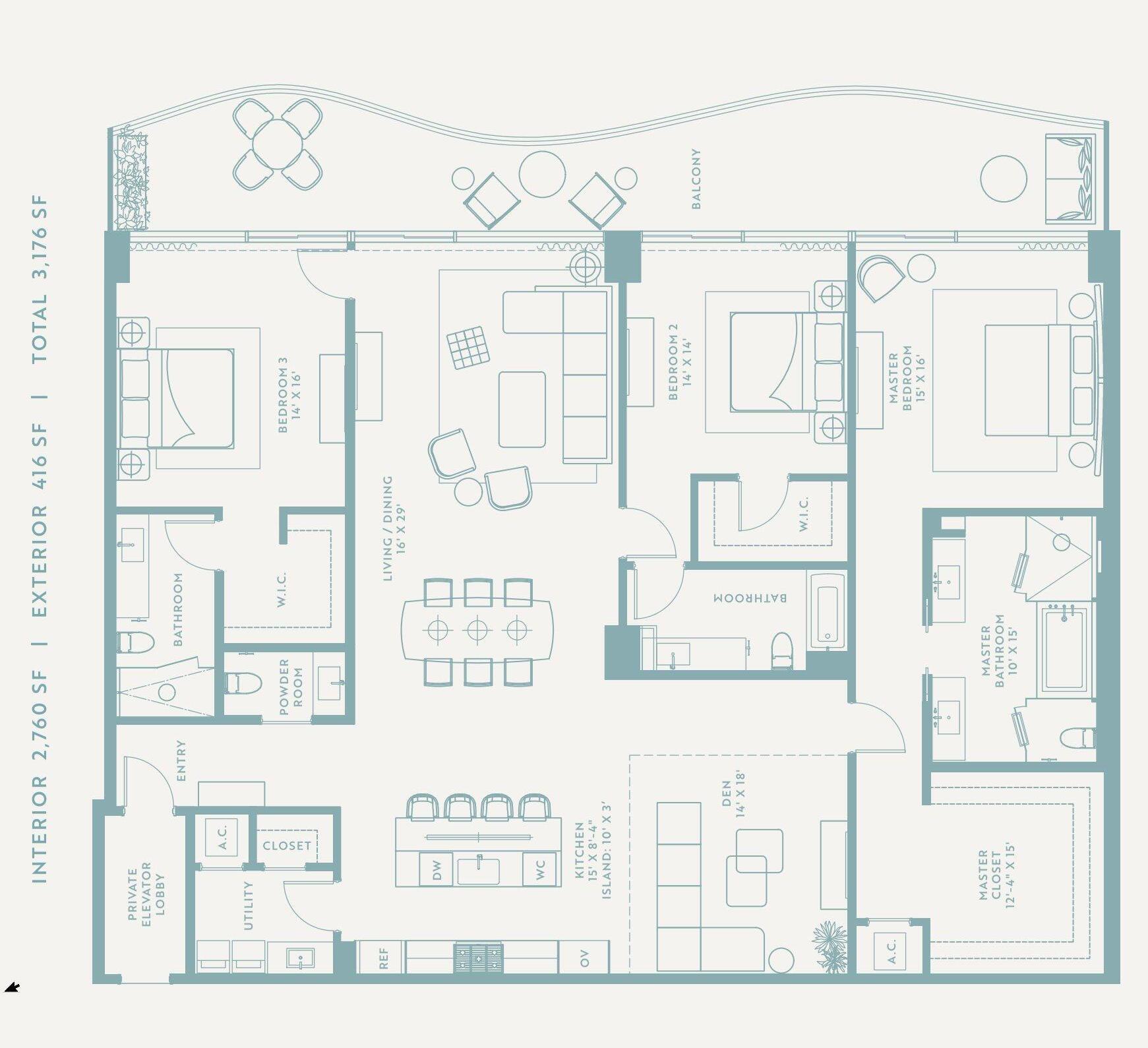 900 N Ocean Boulevard 802