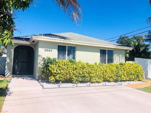 A home in West Palm Beach