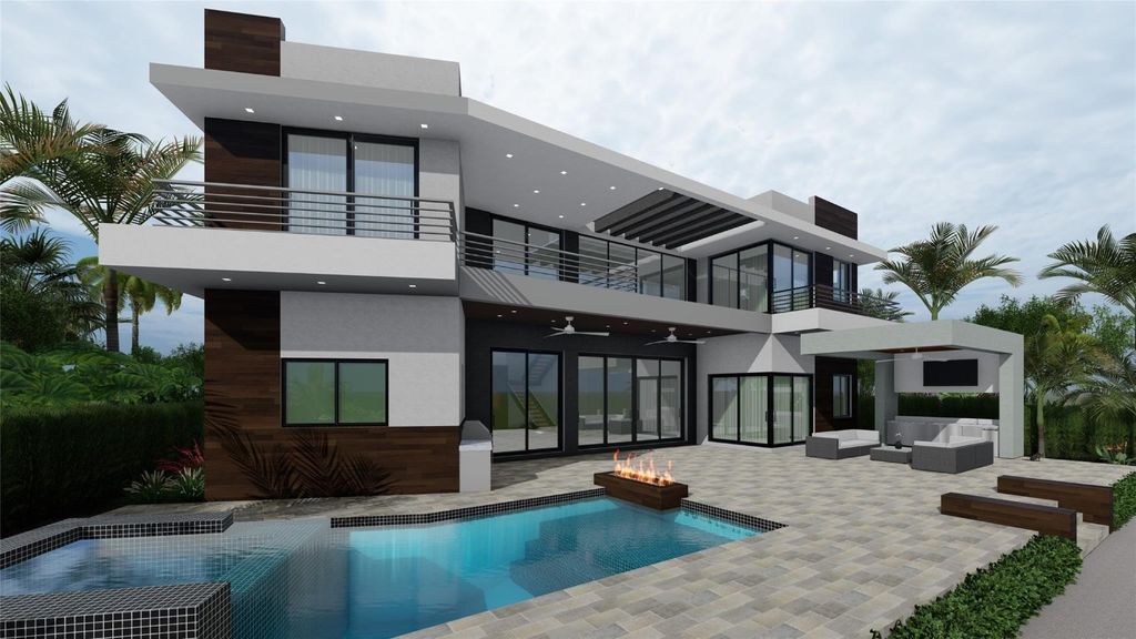 Photo of 4931 NE 25th Avenue, Lighthouse Point, FL 33064 (MLS # F10463281)