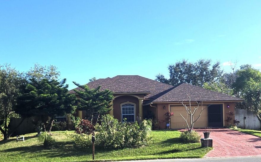 Offering this spacious 3-bedroom, 2-bathroom home located in Port Malabar, Palm Bay. Located on a spacious 10,454 sq. ft. lot with lots of fruit trees. This split floor plan property offers plenty of room for entertaining and privacy for guests. Enjoy the comfort of a screened patio and a spacious back yard. Easy to show and priced to sell - don't miss this great opportunity!