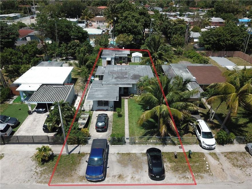 Great Deal on a 3 Bedroom 1 Bathroom Single Family Home with a Detached 1 Bedroom 1 Bathroom In-Law Suite at the rear of the property. Each property has it's own electric meter and that the Miami-Dade Property Appraiser recognizes it as 2 Living Units. Both Properties had their roof's replaced 7 years ago. Property is conveniently located 2 blocks from Barry University's School of Pediatric Medicine & Barry University Campus, 2 Blocks from the I-95 & 119th St Exit, located 1 mile from Miami Shores. This property is a great investment opportunity.