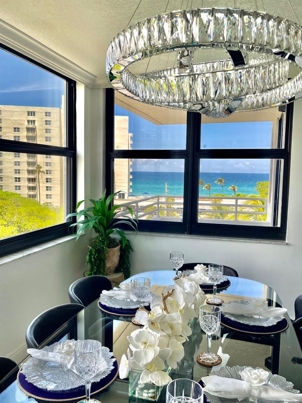 Photo of 3450 S Ocean Boulevard #605, Highland Beach, FL 33487 (MLS # R11072052)