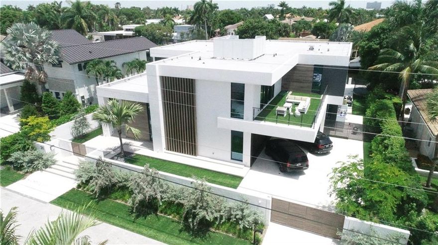 CUSTOM TRANSITIONAL CONTEMPORARY CUSTOM ESTATE HOME! INCREDIBLE MEGA PREMIUM DETAILS THROUGHOUT! PRIME LAS OLAS LOCATION IN SEVEN ISLES! WALK TO BEACH OR DOWNTOWN/LAS OLAS! 1/3 ACRE WALLED AND GATED! 100' NO FIXED BRIDGE DOCKAGE! 6473 UNDER AIR AND 9,064 GROSS! 5 BEDROOMS PLUS DEN AND SEPARATE CABANA/EXERCISE ROOM AND 2 STAFF QUARTER BEDROOMS! 7.5 BATHROOMS! 60' LAP POOL AND SPA! CAR LOVERS WILL FLIP OVER THE 4 CAR GARAGE WITH HIGH CEILINGS FOR 8 CARS!THE PROPERTY IS MORE SPECTACULAR IN PERSON! COME TOUR THIS STUNNING RESIDENCE OF DISTINCTION TODAY AND BE BLOWN AWAY!  >>NO SIGN ON PROPERTY<< SEE VIRTUAL TOUR ATTACHED.