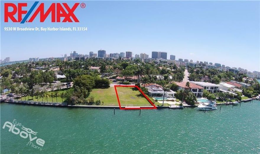 You wont find a better lot to build a $10+ Million Home. Breathtaking Biscayne Bay views facing south with direct ocean access close to Haulover Inlet. This is ideal for a brand new masterpiece and an architects dream. home next door selling for $15 million.